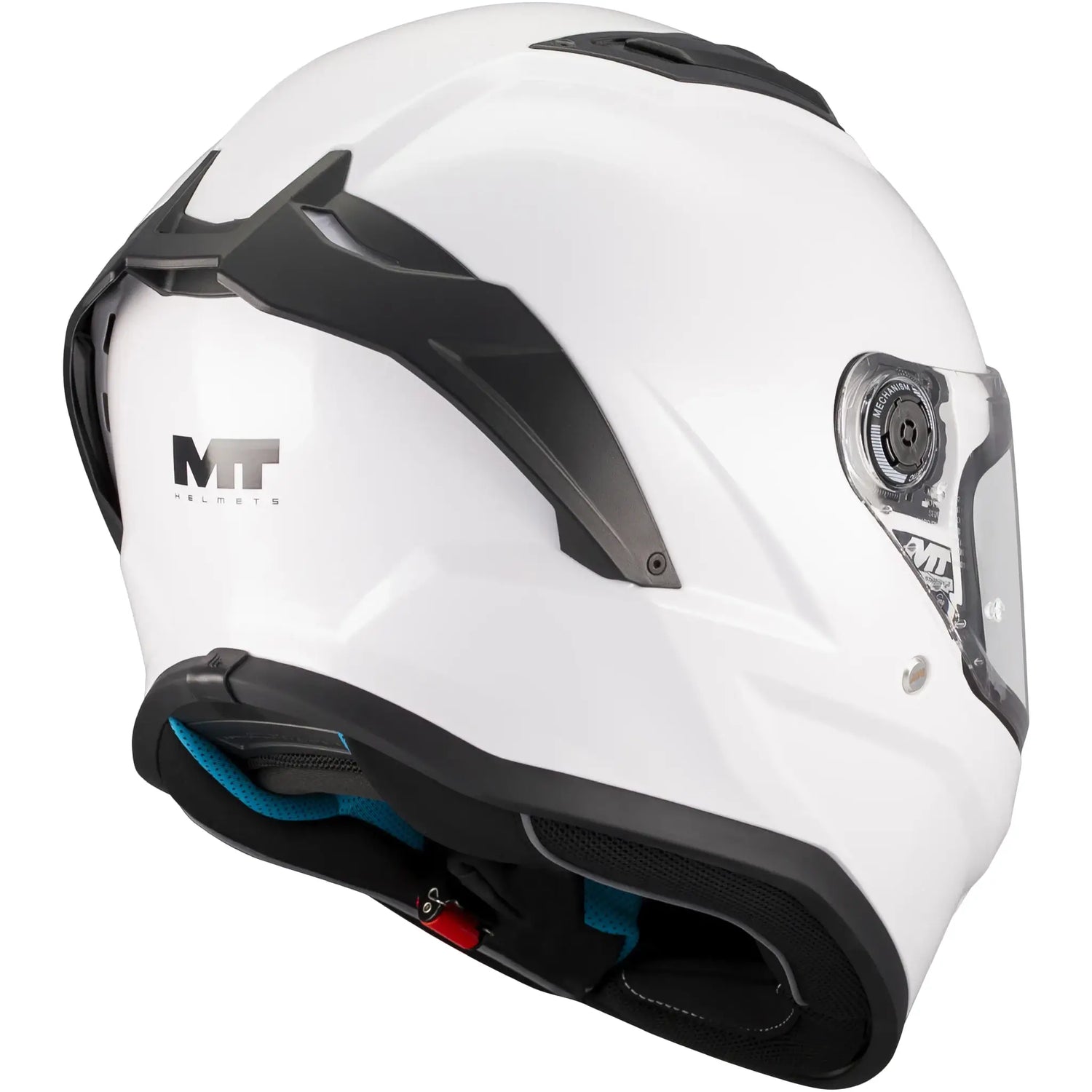 Casco MT Stinger 2 Kids Pure A0 - Blanco Brillo