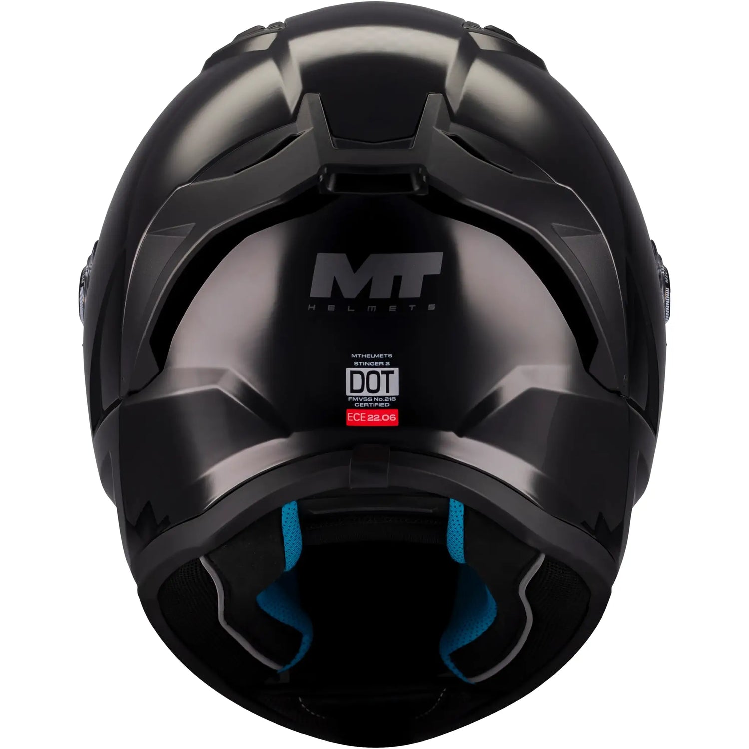 Casco MT Stinger 2 Kids Pure A1 - Negro Mate