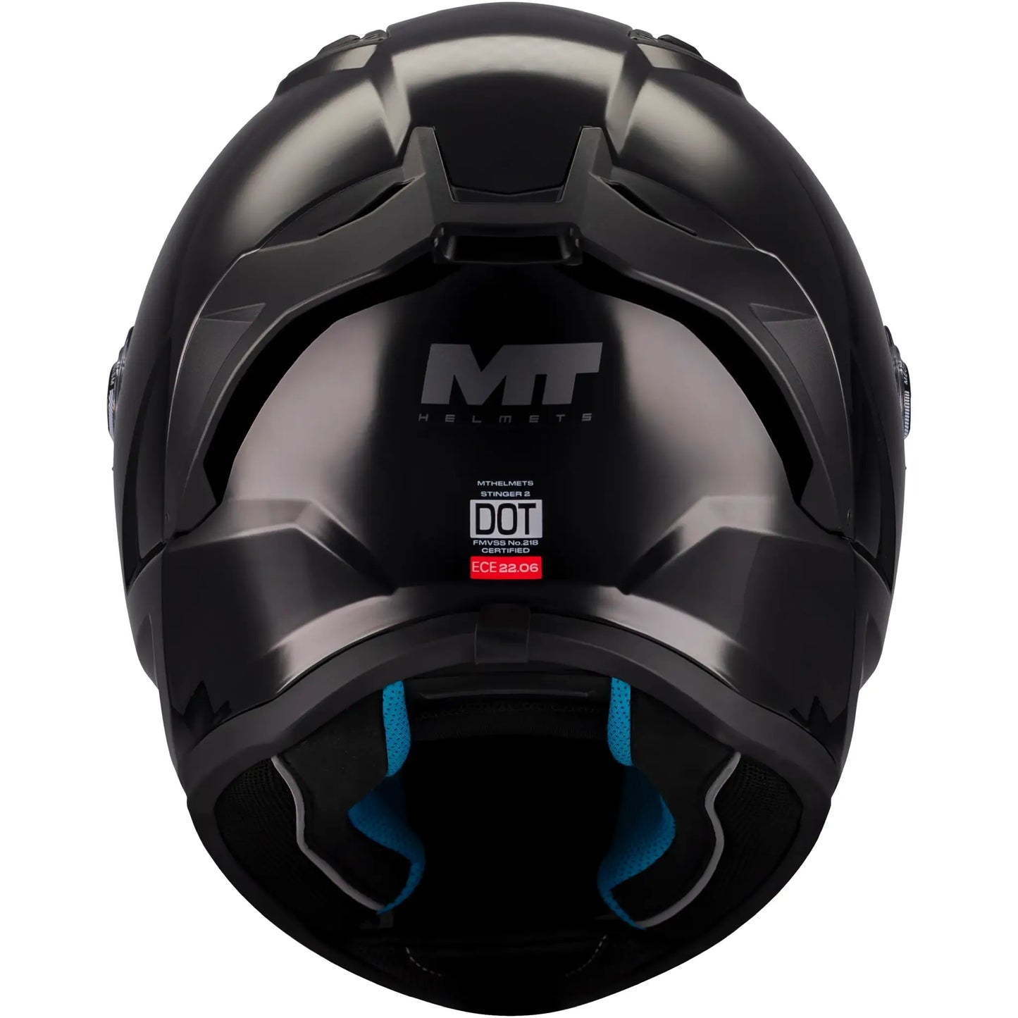 Casco MT Stinger 2 Kids Pure A1 - Negro Mate