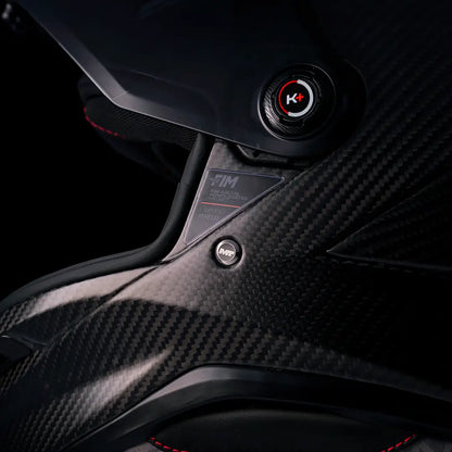 Casco MT KRE 2 PLUS FIM Racing#2 Pure A1 - Carbono Brillo