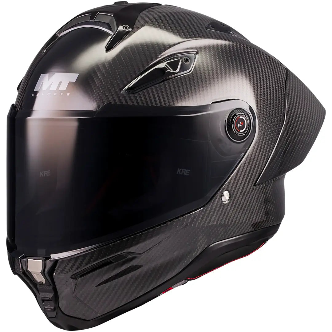 Casco MT KRE 2 PLUS FIM Racing#2 Pure A1 - Carbono Brillo