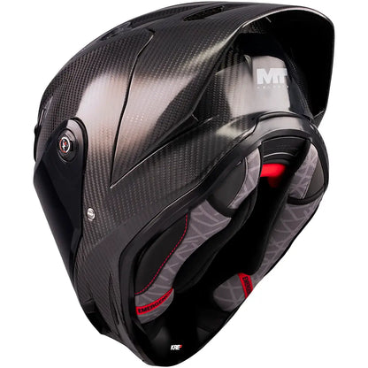 Casco MT KRE 2 PLUS FIM Racing#2 Pure A1 - Carbono Brillo