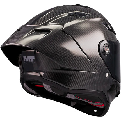 Casco MT KRE 2 PLUS FIM Racing#2 Pure A1 - Carbono Brillo