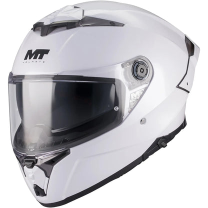 Casco MT Thunder 4 R SV Pure A0 - Blanco Brillo