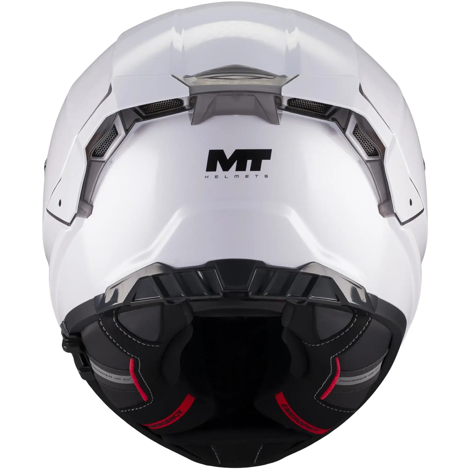 Casco MT Thunder 4 R SV Pure A0 - Blanco Brillo