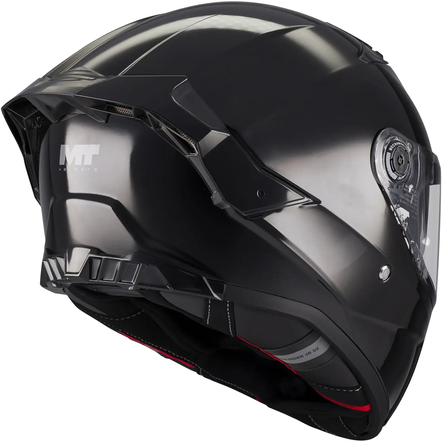 Casco MT Thunder 4 R SV Pure A1 - Negro Brillo