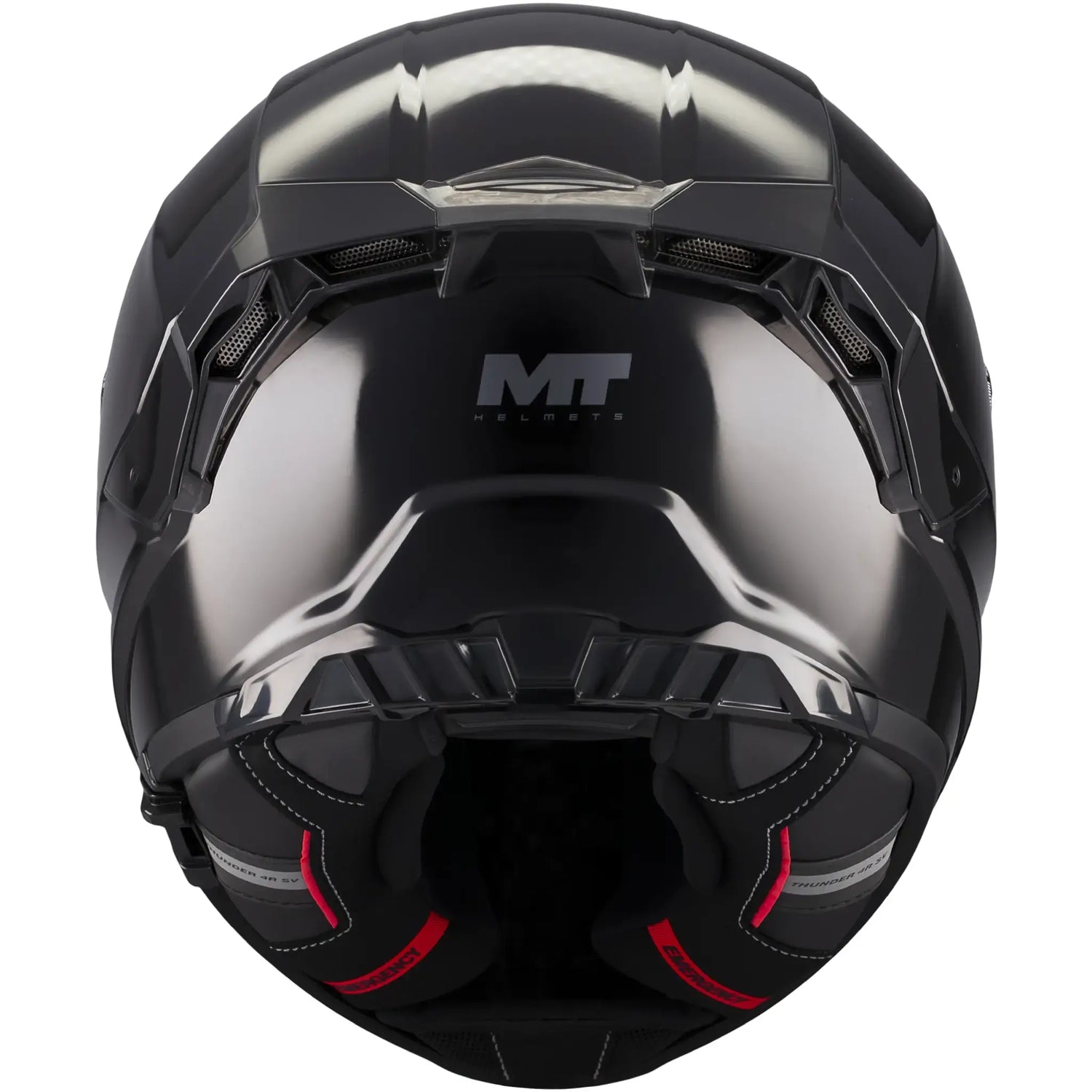 Casco MT Thunder 4 R SV Pure A1 - Negro Brillo