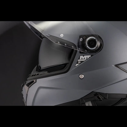 Casco MT Thunder 4 R SV Pure A2 - Titanio Mate
