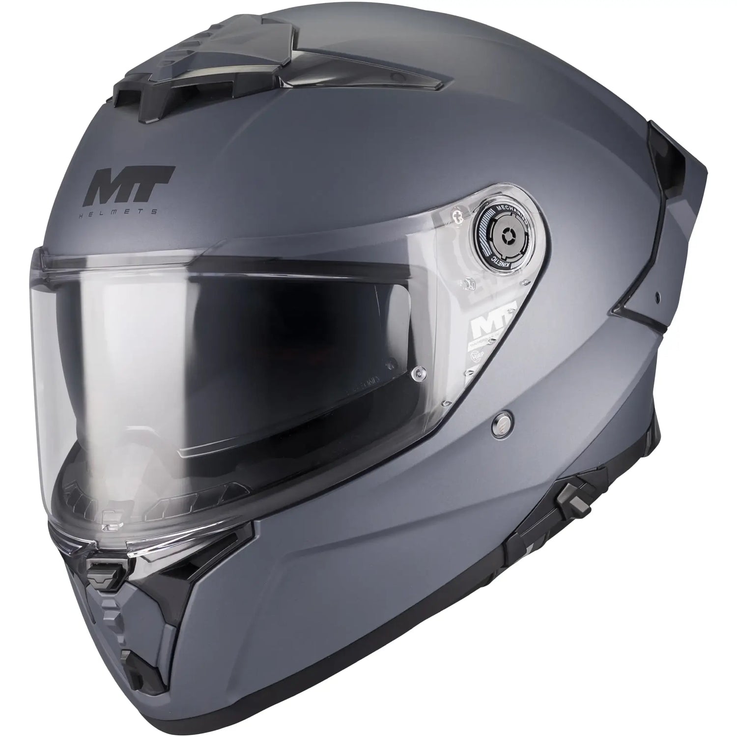 Casco MT Thunder 4 R SV Pure A2 - Titanio Mate