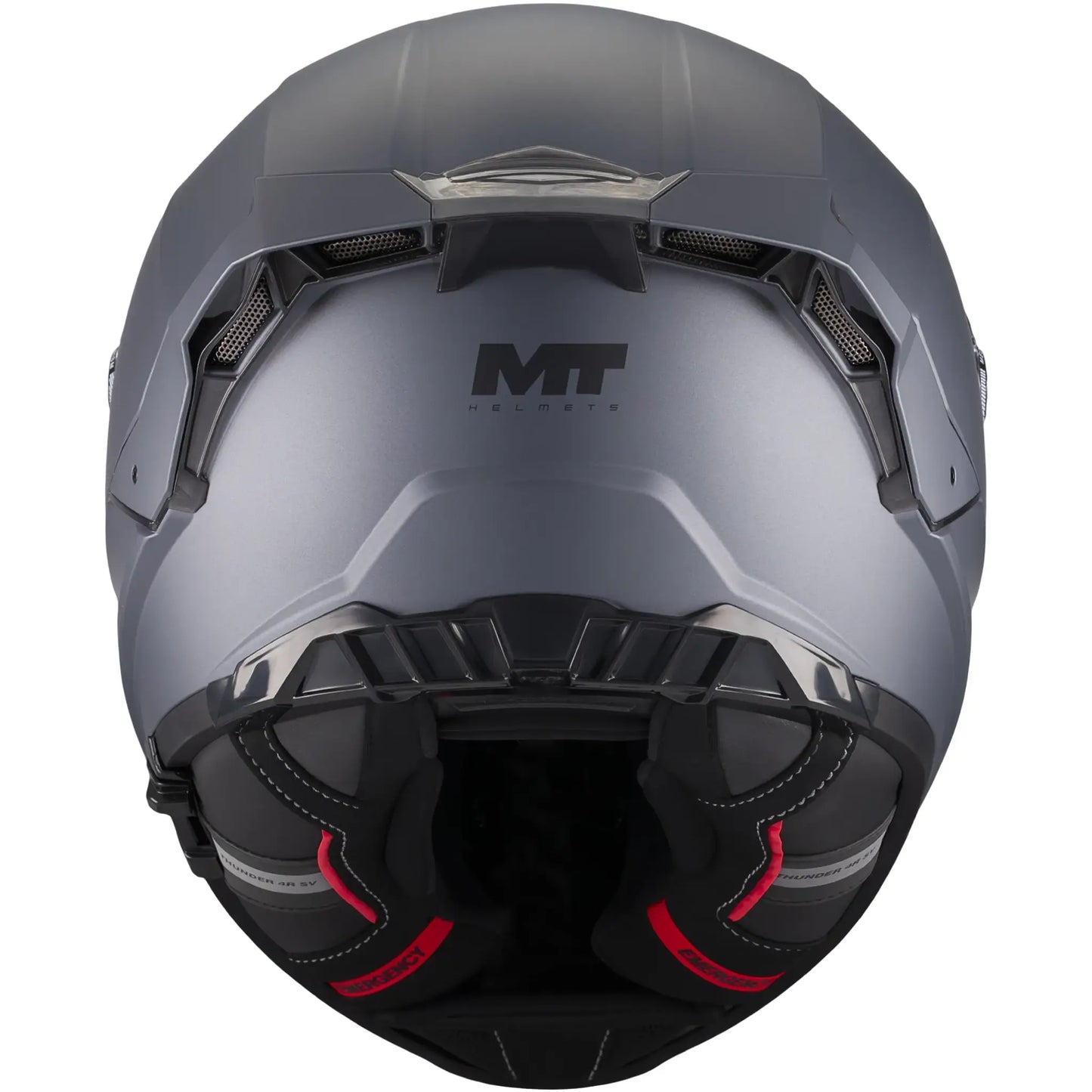 Casco MT Thunder 4 R SV Pure A2 - Titanio Mate