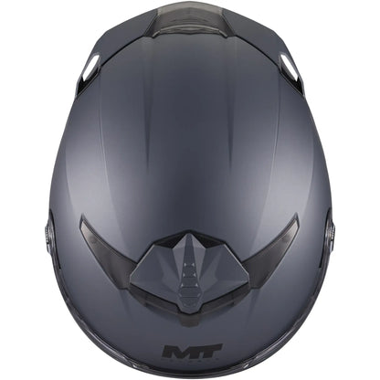 Casco MT Thunder 4 R SV Pure A2 - Titanio Mate