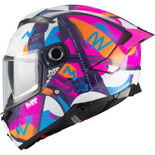 Casco MT Thunder 4 R SV Pipen C8