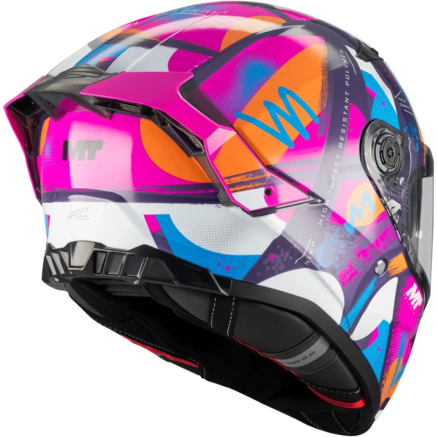 Casco MT Thunder 4 R SV Pipen C8