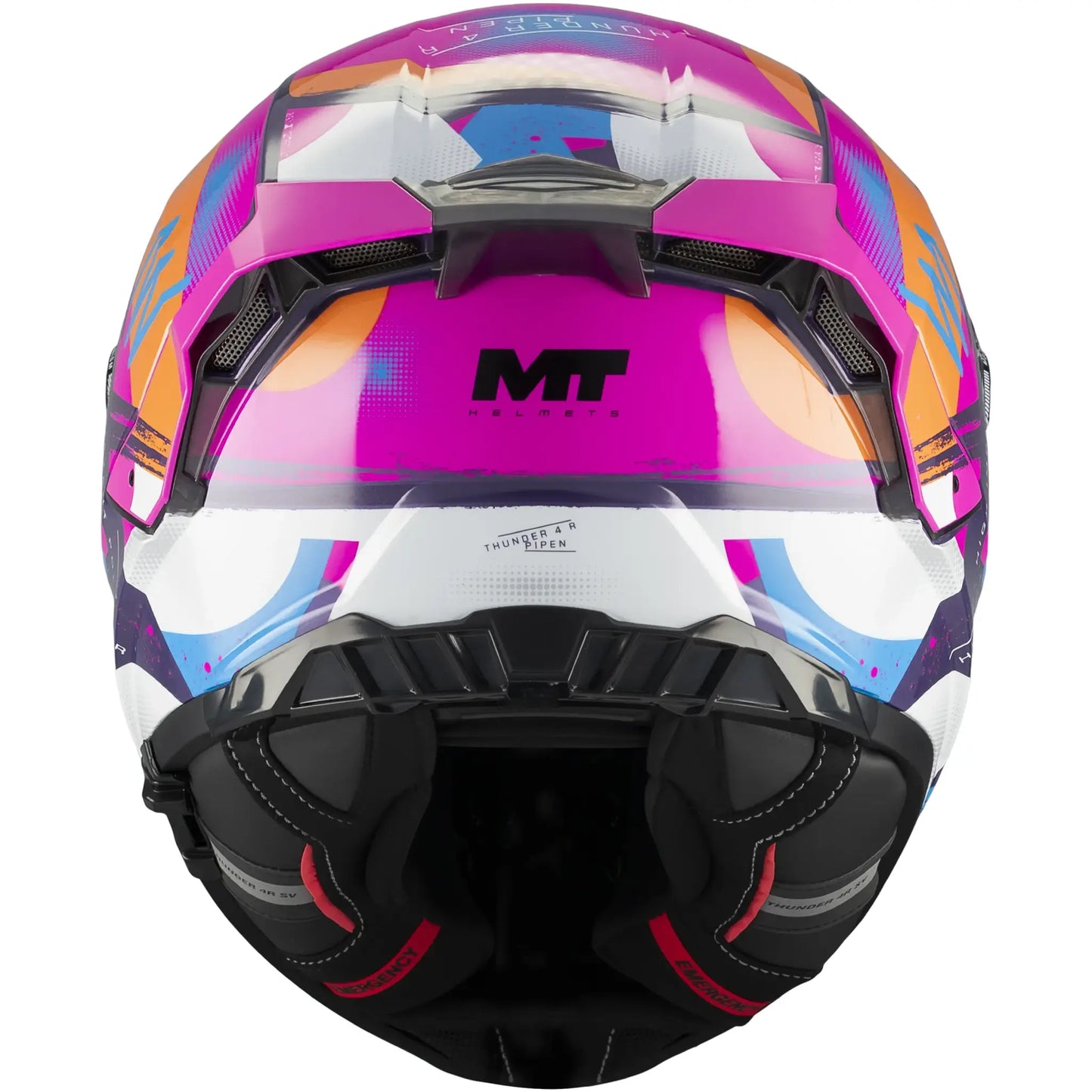 Casco MT Thunder 4 R SV Pipen C8