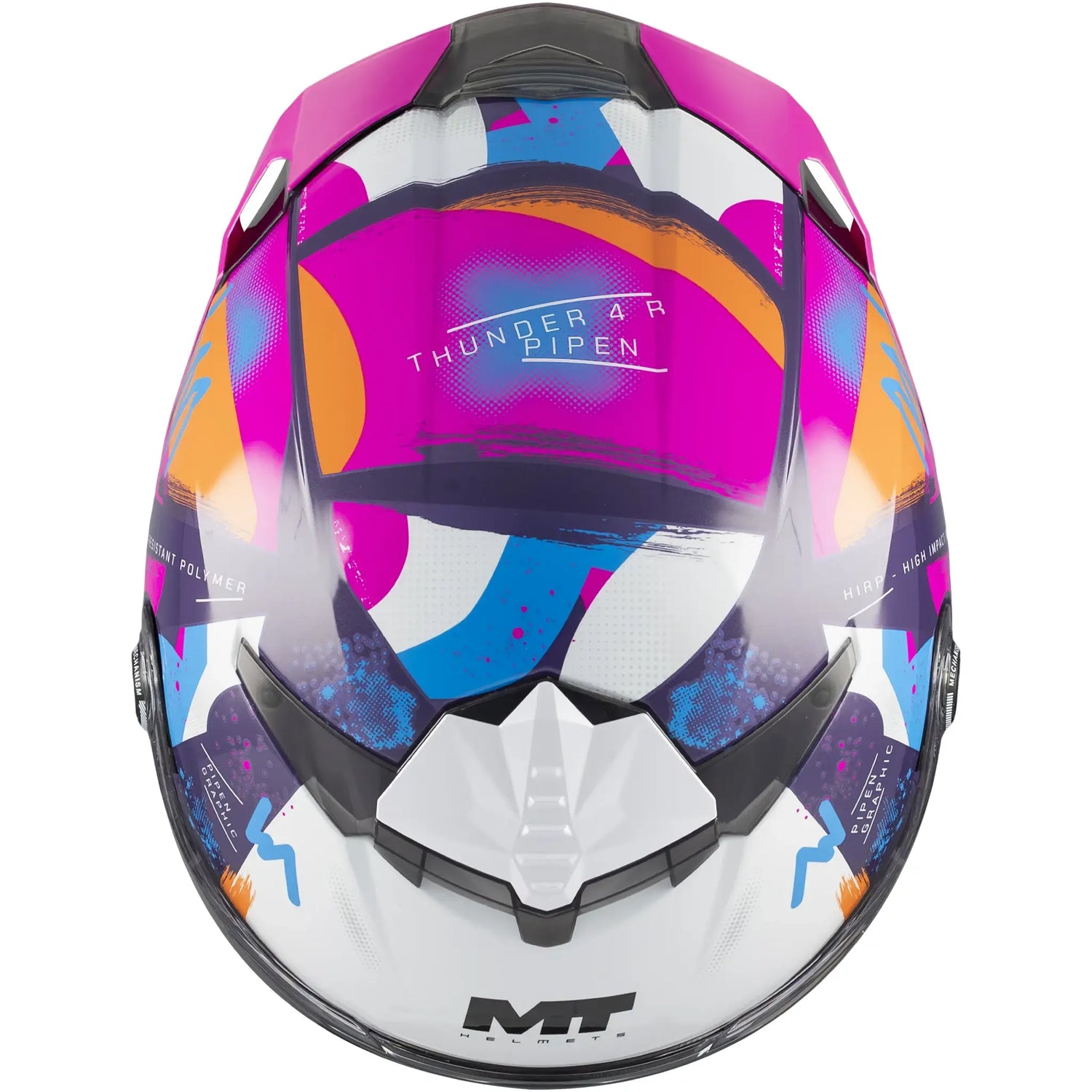 Casco MT Thunder 4 R SV Pipen C8