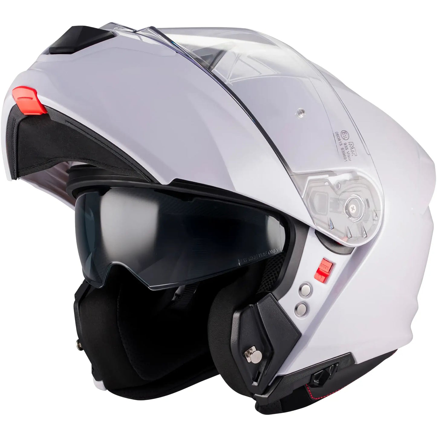 Casco MT Genesis R SV Pure A0 - Blanco Brillo