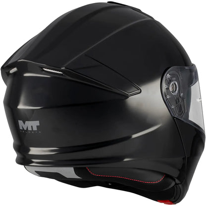 Casco MT Genesis R SV Pure A1 - Negro Brillo