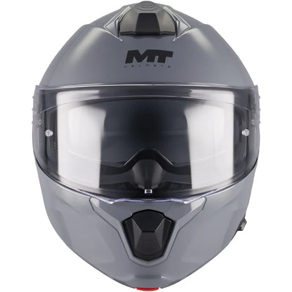 Casco MT Genesis R SV Pure A12 - Gris Nardo