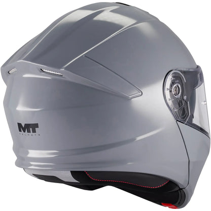 Casco MT Genesis R SV Pure A12 - Gris Nardo