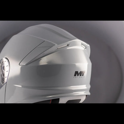 Casco MT Genesis R SV Pure A12 - Gris Nardo