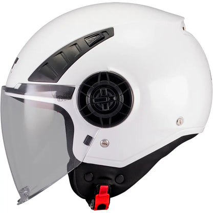 Casco MT Aeris Pure A0 - Blanco Brillo