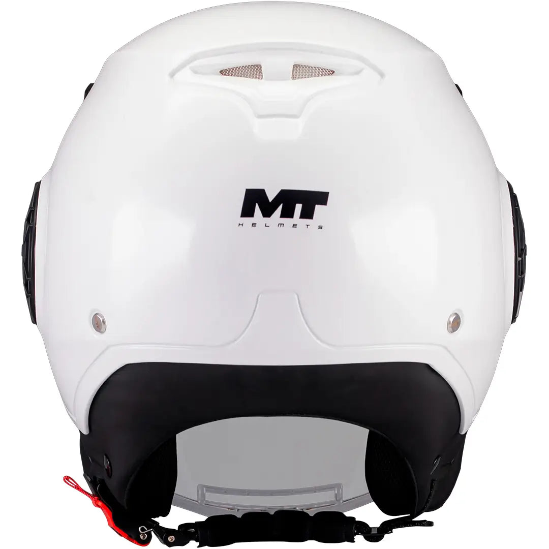 Casco MT Aeris Pure A0 - Blanco Brillo