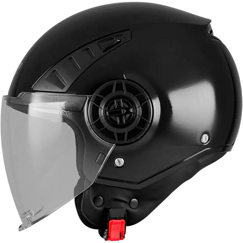 Casco MT Aeris Pure A1 - Negro Brillo