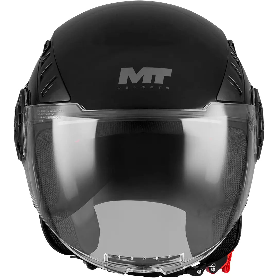 Casco MT Aeris Pure A1 - Negro Brillo