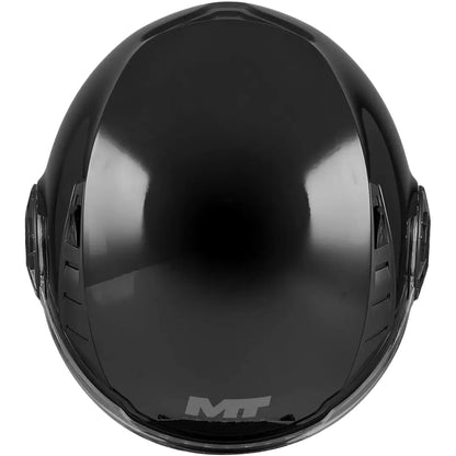 Casco MT Aeris Pure A1 - Negro Brillo