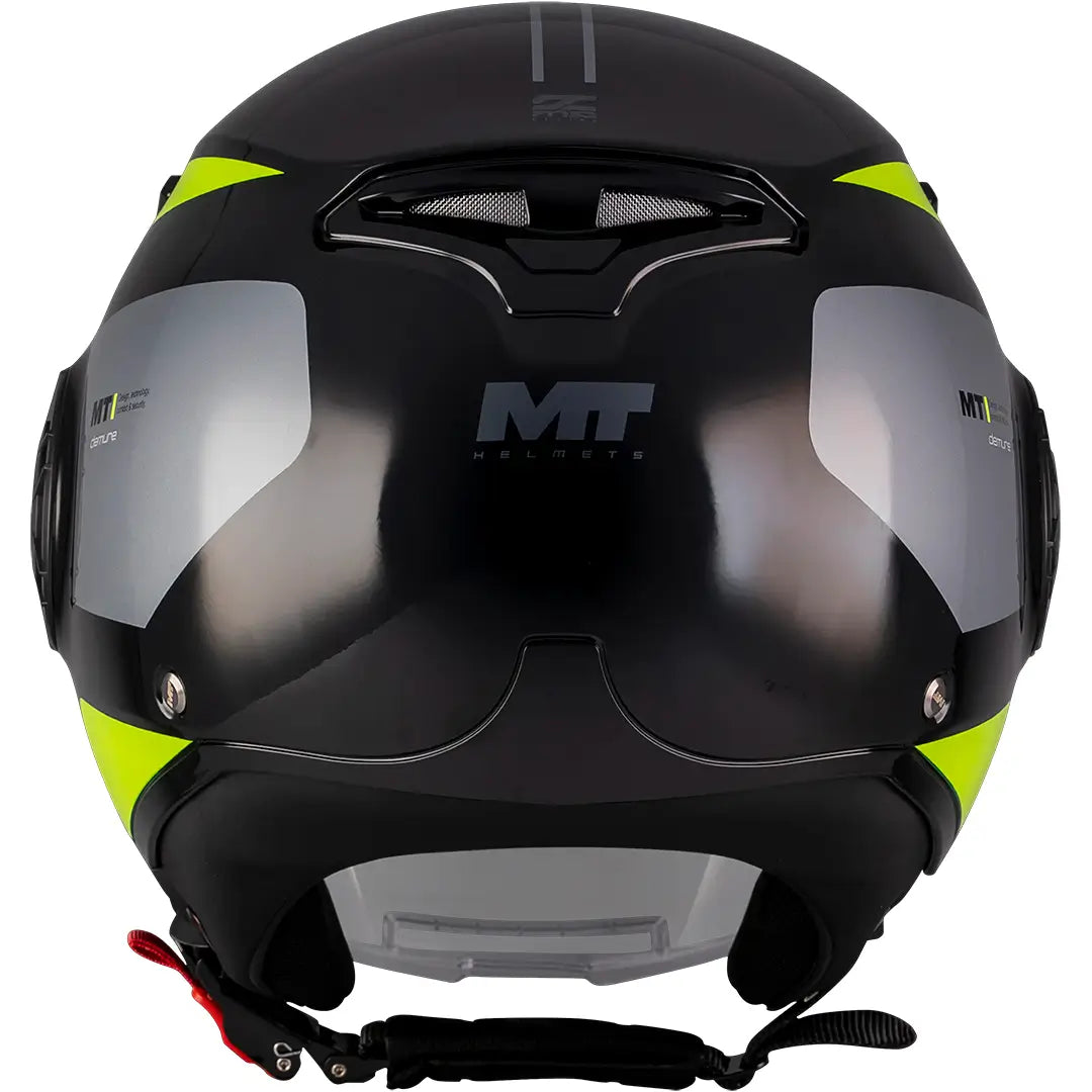 Casque MT Aeris Demure B3 - Noir/Jaune Brillant