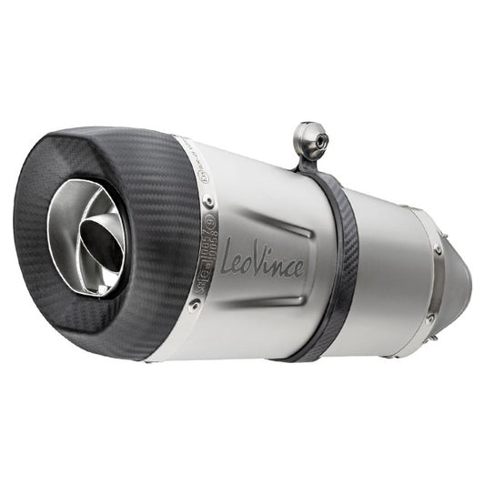 Silenciador BMW R 1200 R/RS 15-16 SBK Factory S aço inox terminal carbono LeoVince