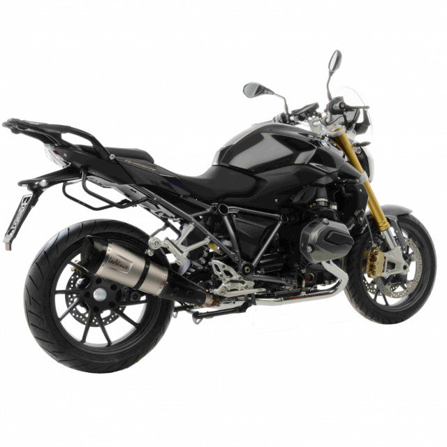 Silenciador BMW R 1200 R/RS 15-16 SBK Factory S acero inox terminal carbono LeoVince