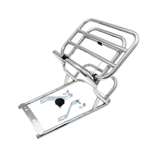 Portaequipajes trasero Vespa Primavera/Super/SL RMS - cromado 142800080