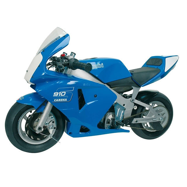 Minibike 910 Carena S AC 4.2 azul Polini 143.000.250