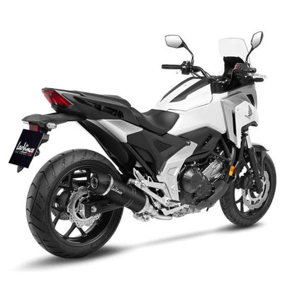 Escape Leovince LV One Evo Black Edition Slip-on Honda NC 750 X 21-24