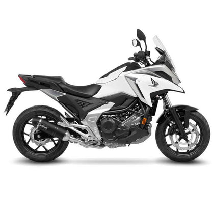 Escape Leovince LV One Evo Black Edition Slip-on Honda NC 750 X 21-24