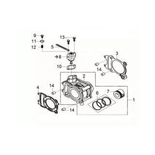 Tendeur de chaîne de distribution SYM Symphony SR 125
