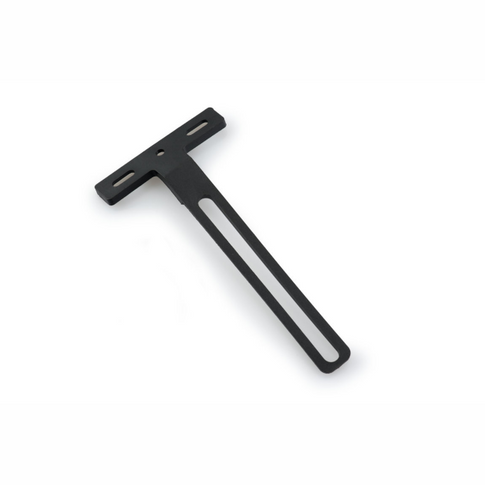 Soporte matrícula nylon para desplazar el catadrióptico Puig 1553N