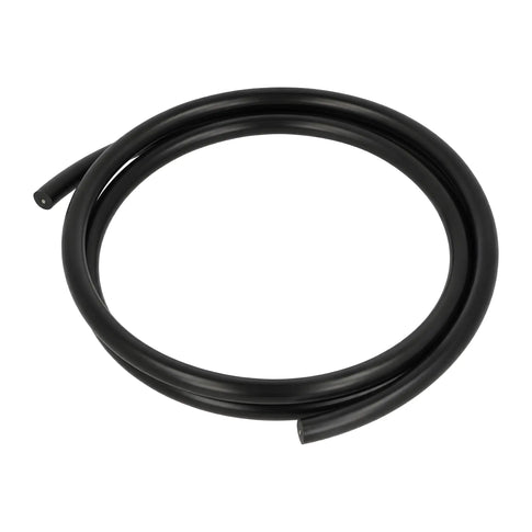 Silicone spark plug kite cable 1 meter - black