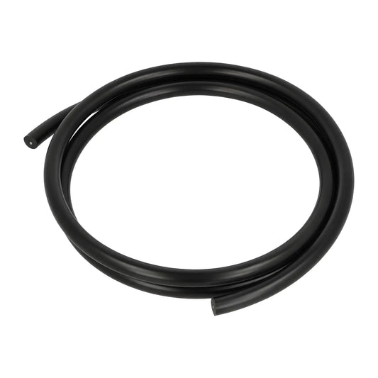 Silicone spark plug kite cable 1 meter - black
