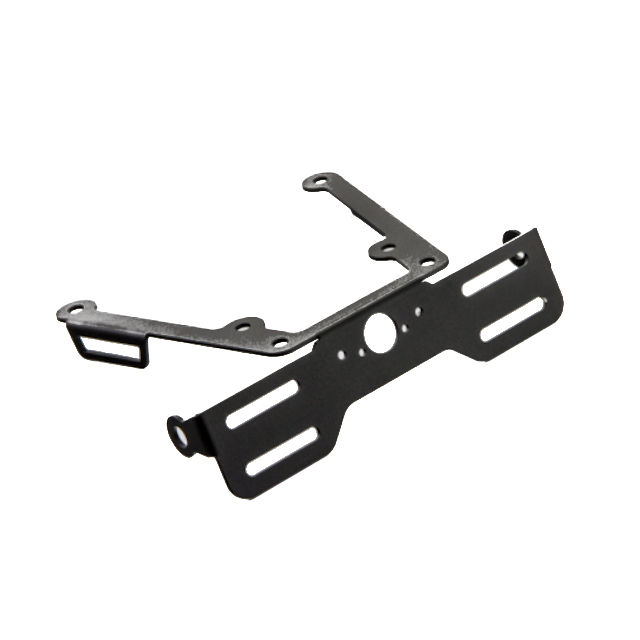 Soporte matrícula Negro Kawasaki ZX-6R/Z 750/Z 750 S/Z 1000 PUIG 1607N