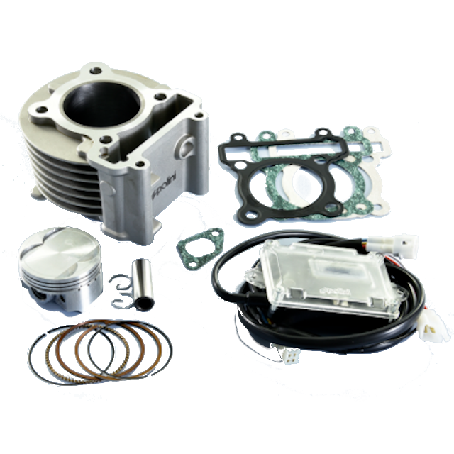 Kit cilindro y centralita Polini 158cc Yamaha BW'S 125 4T 166.0115