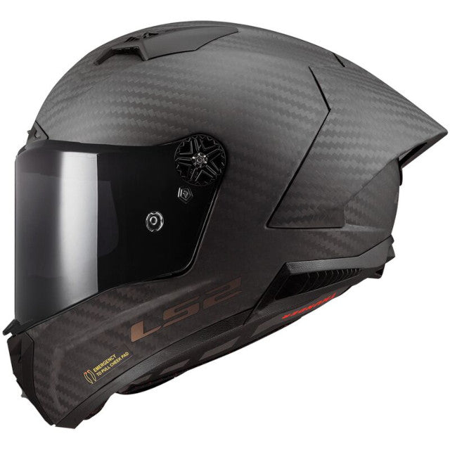 Casco integral LS2 FF805 Thunder GP Aero Spoiler carbono mate