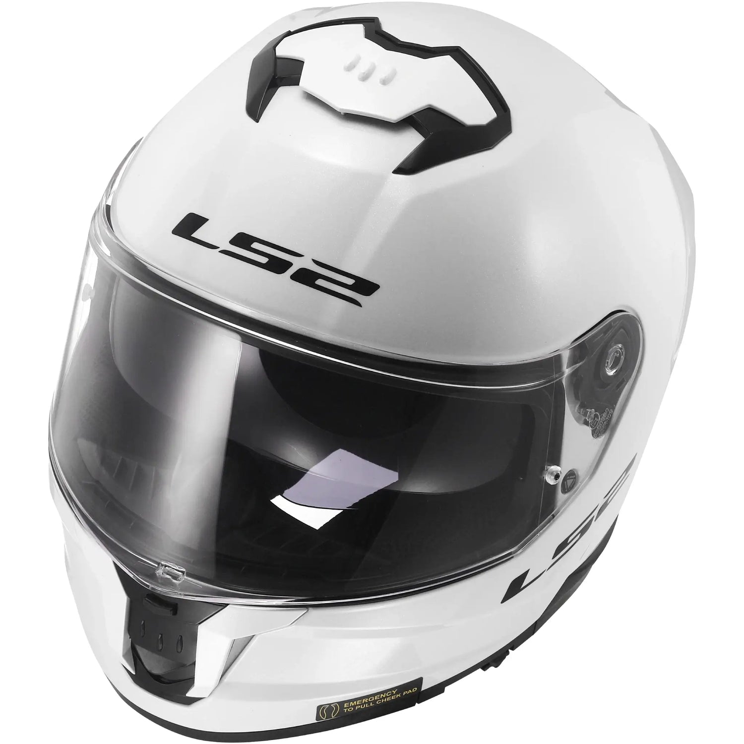 Casco LS2 FF808 Stream II Solid - Blanco