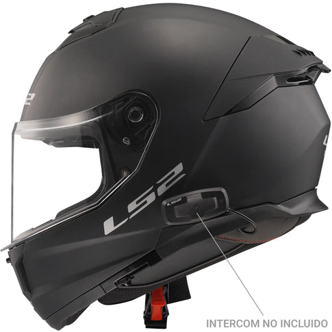 Casco LS2 FF808 Stream II Solid - Negro Mate
