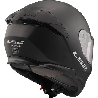 Casco LS2 FF808 Stream II Solid - Negro Mate