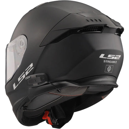 Casco LS2 FF808 Stream II Solid - Negro Mate
