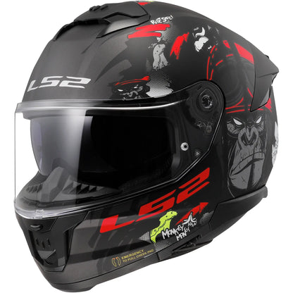 Casco LS2 FF808 Stream II Angry Monkey