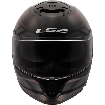LS2 FF808 Stream II Fury Helmet - Black/Chameleon Gloss