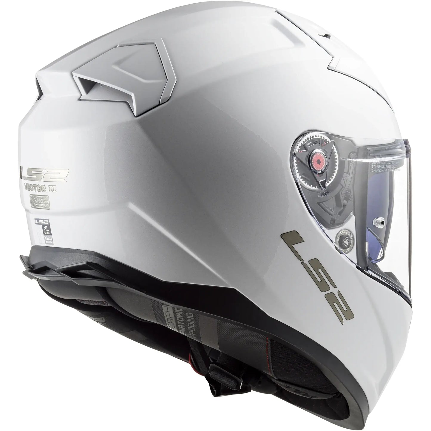 Casco LS2 FF811 Vector II Solid - Blanco Brillo